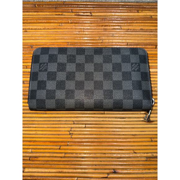 Louis Vuitton Damier Graphite Zippy Wallet Vertical M63095 - Picture 1 of 9
